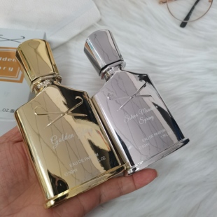 娇柏兰香水银色山泉50ml金色光华男女士香水花香调持久留香古龙水