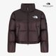 25冬韩国直邮TheNorthFace北面女短款 轻便拼色保暖羽绒服NJ1DR85