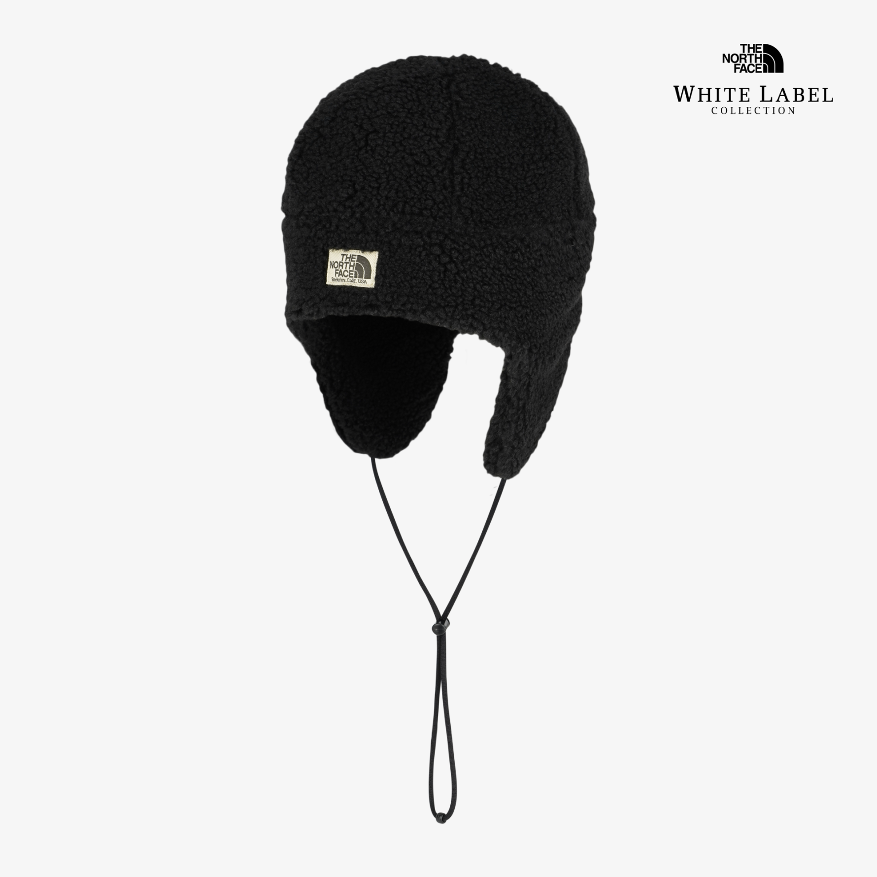 北面户外保暖抓绒护耳帽休闲帽