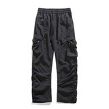 25春季弯刀版型褶皱伞兵裤工装裤大码休闲长裤K8578-P36【特价】，男装工装外套，电商A007