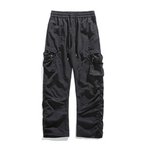 25春季弯刀版型褶皱伞兵裤工装裤大码休闲长裤K8578-P36【特价】图片