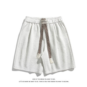 夏季潮流腰贴标短裤百搭美式休闲五分裤DK8488-P26【特价】图片