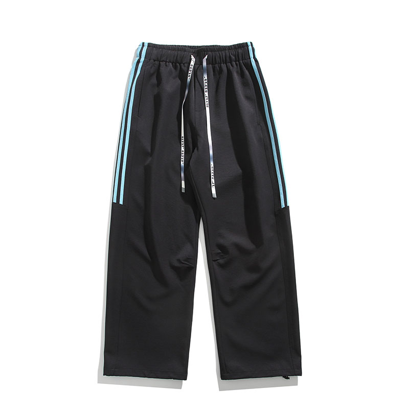 春夏条纹撞色大码三条杠运动裤直筒长裤休闲裤K8592-P30【特价】,男装休闲裤,电商A007