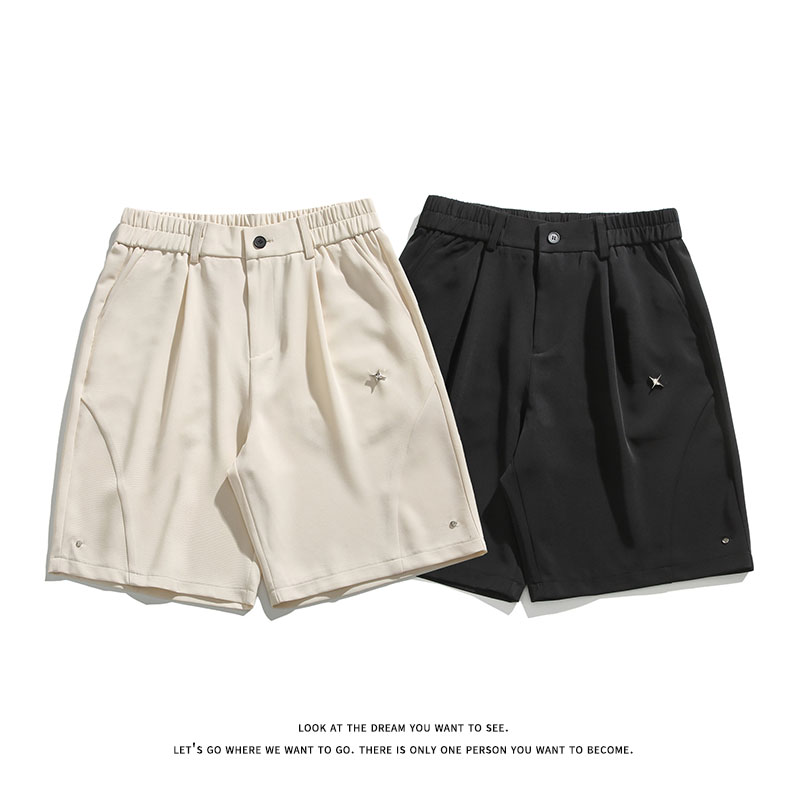 西裤短裤男韩版潮垂感帅气百搭夏季ins五分裤DK8595-P31【特价】，男装西裤，电商A007