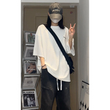 潮流休闲华夫格刺绣圆领短袖T恤男大码宽松T3510-P19【特价】Z，男装T恤，电商A007