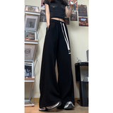 潮流宽松大码直筒拖地裤抽绳休闲裤卫裤运动裤K8589-P40【特价】，男装休闲裤，电商A007