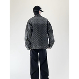 春季潮流做旧磨毛大码男女拼色牛仔外套夹克J8813-P65【特价】，男装夹克，电商A007