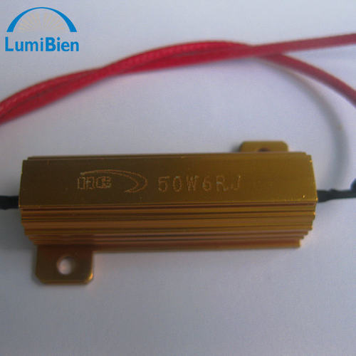 LED电阻HID防频闪50w 3 6 8 10 20 27ΩRJ汽车转向电阻调快防报警