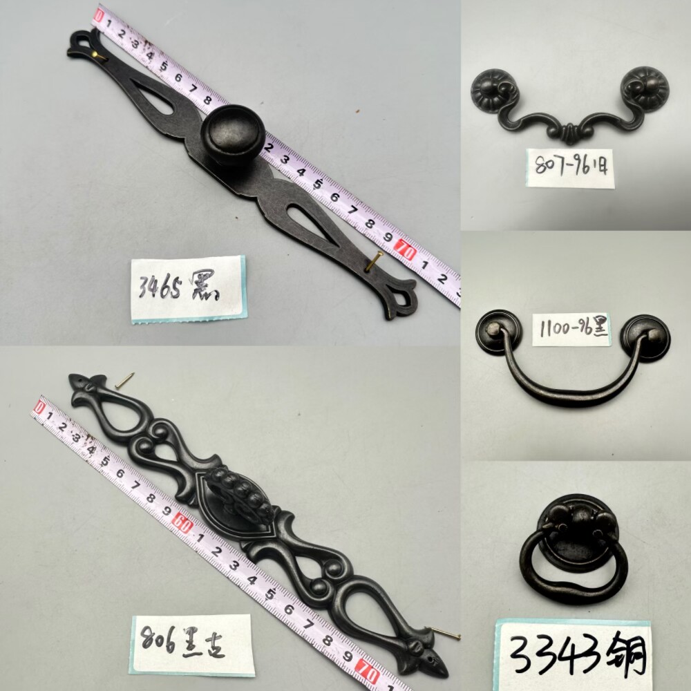 人气锌合金欧式仿古青铜单孔柜门抽屉拉手家具衣柜门安装把手现货