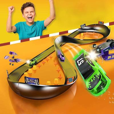 霹雳飞车双人益智拼装玩具