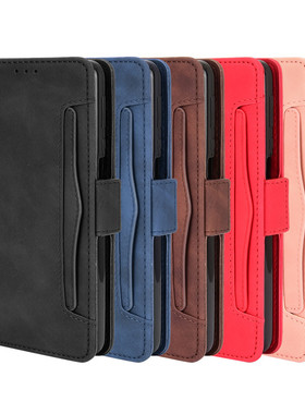 适用夏普Aquos sense3 Lite/SH-RM12/Sense3手机皮套AQUOS sense3 Plus/SH-RM11/SHV46多卡槽手机壳翻盖6/4