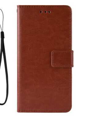 适用OPPO Reno7 5G海外版手机壳Find X5 Lite手机皮套翻盖疯马纹