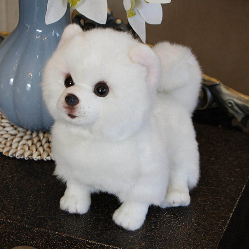 狗狗拉布拉多雪纳瑞摆件毛绒玩具