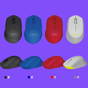 光电鼠标 无线鼠标 优联技术 罗技M280二代 Logitech