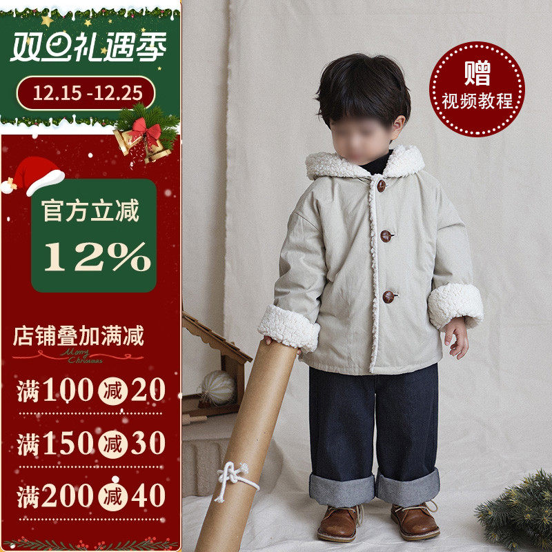 沪小鹿服装纸样冬季儿童外套