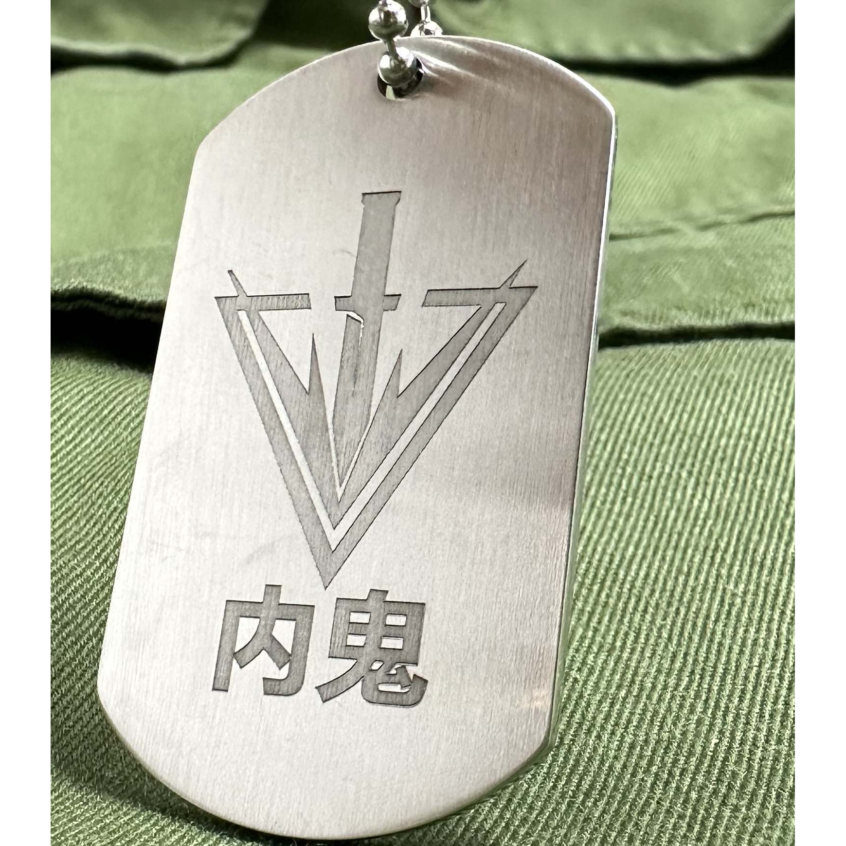 身份牌定制双面雕刻游戏周边和平精英吃鸡身份卡士兵信息识别牌