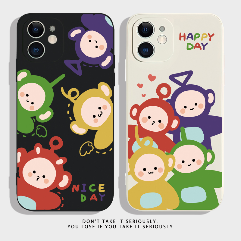 宝宝~童趣苹果14/13华为nova10小米12x适用荣耀vivos15情侣手机壳