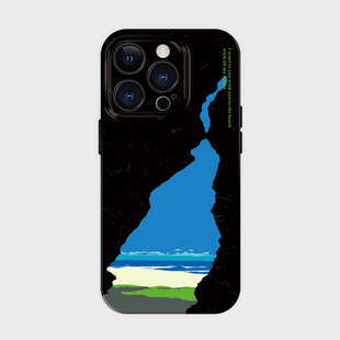 豁然开朗～适用适用iPhone苹果16promax手机保护壳15plus超好看小众设计感小米14高级感艺术13独特ins不撞款