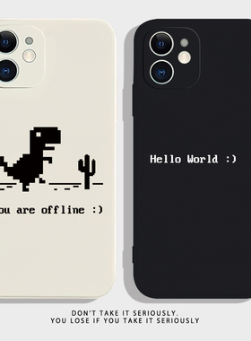 离线星球~创意ins像素iPhone15/14promax苹果13/12pro荣耀100新款16情侣手机壳vivo适用mate50e华为P70小米11