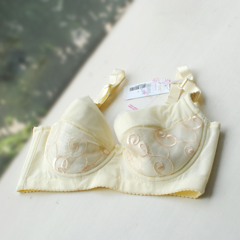 80d有钢圈超薄杯透气女士内衣
