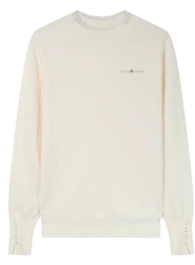 专柜价719【语】花边半高领冬时尚微弹长袖打底衫10078/乐-253