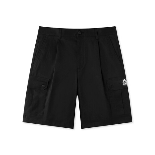 G系列剪标夏季商场同款时尚黑色休闲短裤2544D/W-324