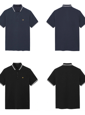 太系列剪标男装剪标夏季商务刺绣翻领POLO衫短袖T恤XQ2A73/T-31