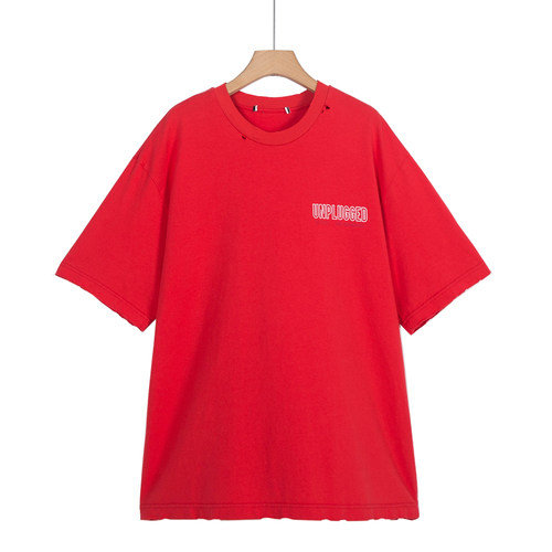 摩系列剪标男装夏季新款潮流字母T恤宽松短袖CB01TEE014/3-18