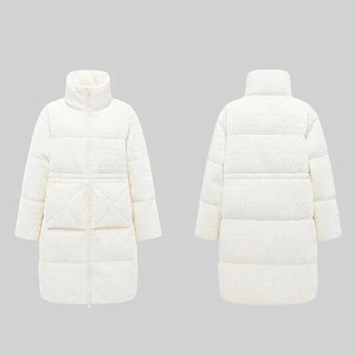 太系列剪标秋冬新款女士中长款肌理感羽绒服MZ4652/羽-32