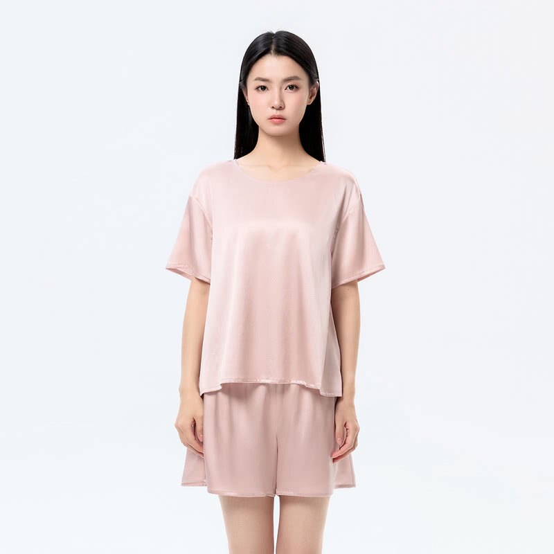 山姆国内代购Member's Mark 女士16姆米可机洗桑蚕丝套装睡衣居家