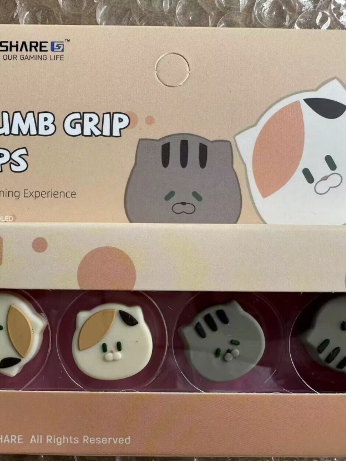 나는 정말로 닌텐도 스위치 로커 캡 OLED 핸들 버튼 라이트 고양이 발톱 실리콘 NS 보호 커버 액세서리를 원합니다