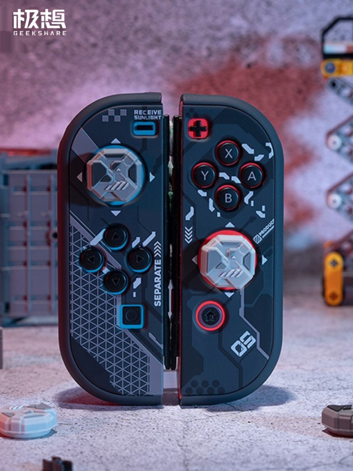 나는 정말로 닌텐도 스위치 로커 캡 실리콘 캡 NS 핸들 키 캡 OLED 미끄럼 방지 보호 커버 액세서리를 원합니다