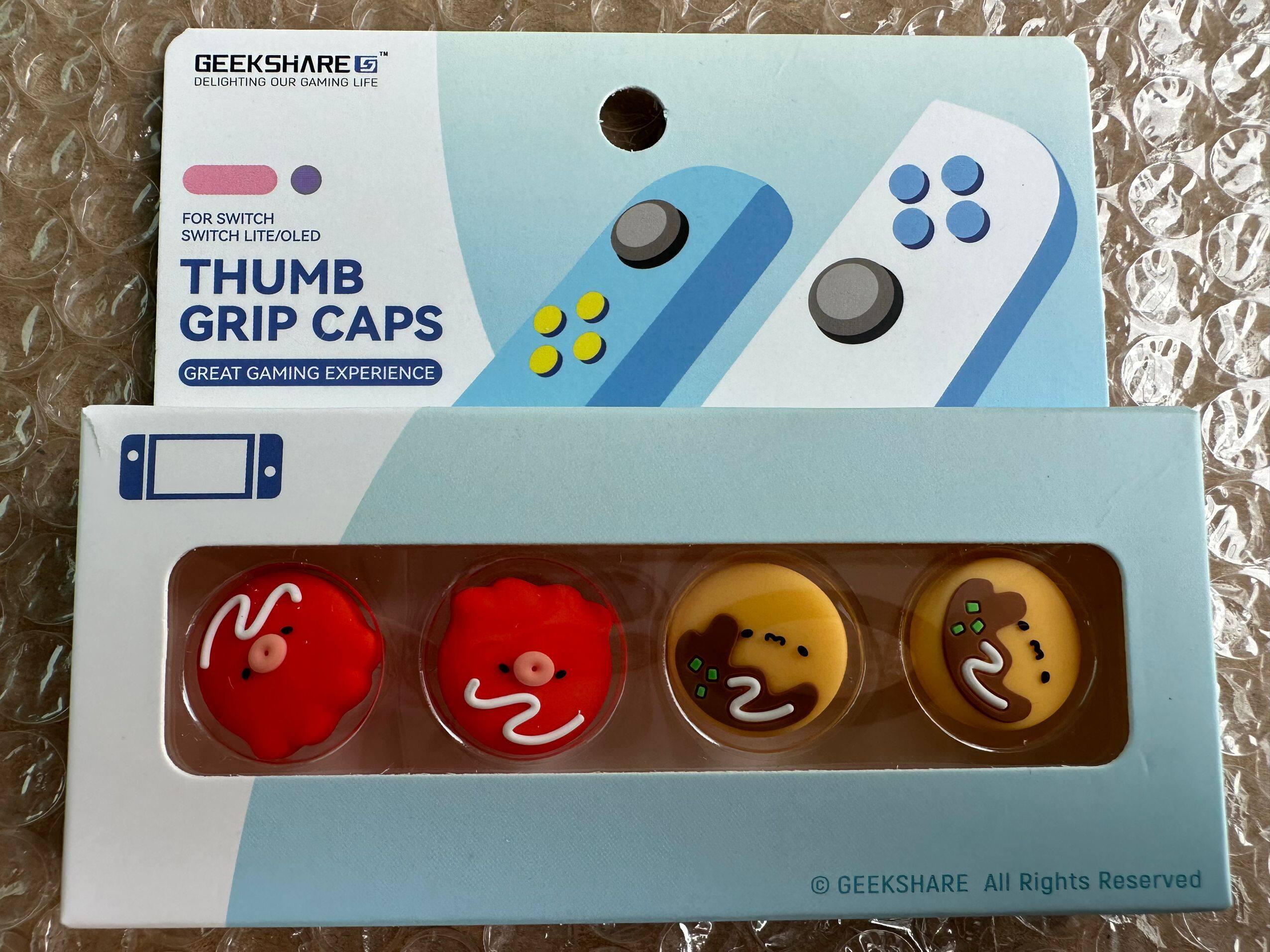 나는 정말로  스위치 OLED 로커 캡 실리콘 귀여운 보호 캡 NS 버튼 커버 액세서리 라이트 적응을 원합니다