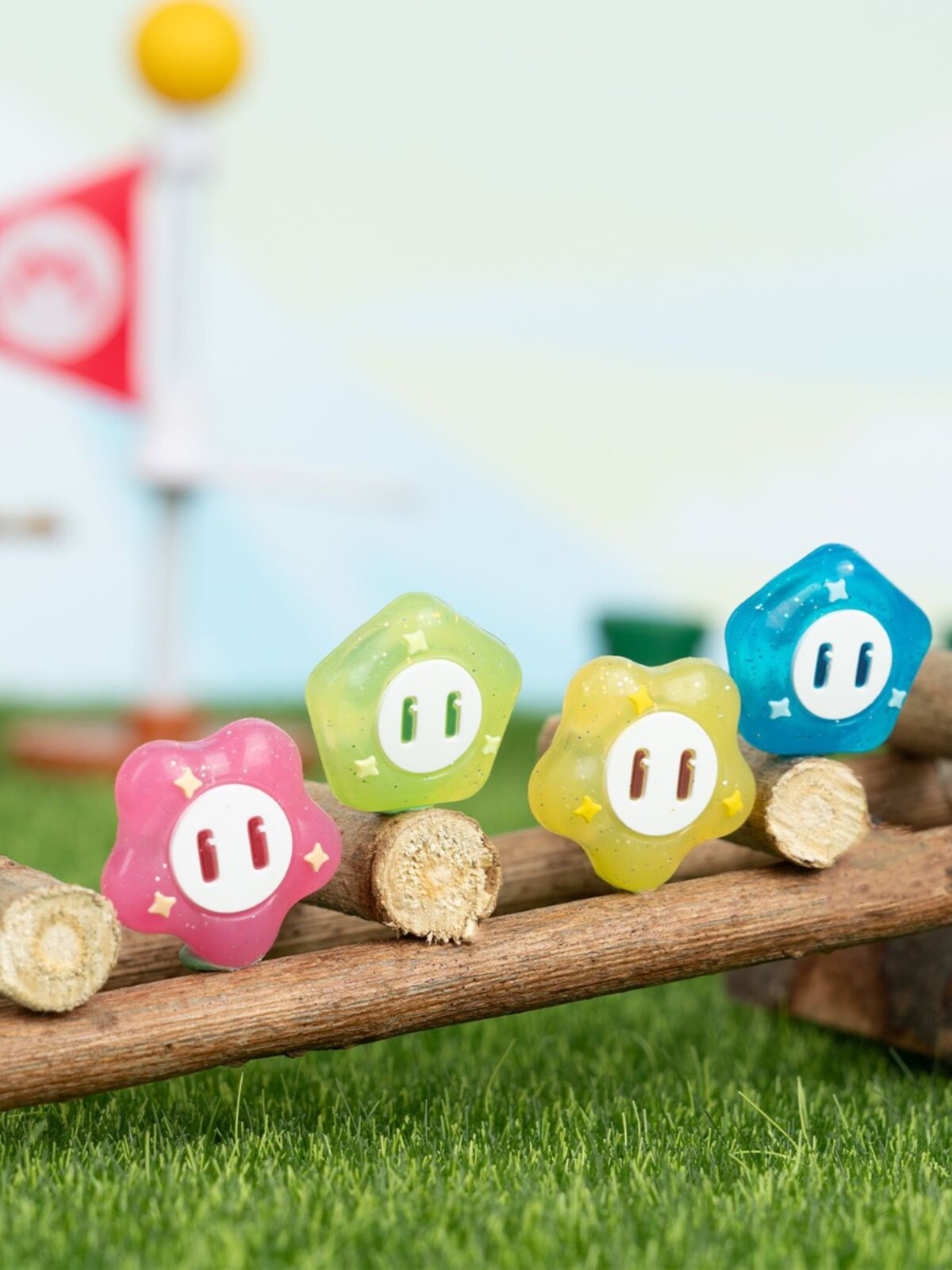 닌텐도 스위치 로커 캡 OLED 게임 콘솔 키 캡 로커 커버 NS 마리오 서프라이즈 플라워