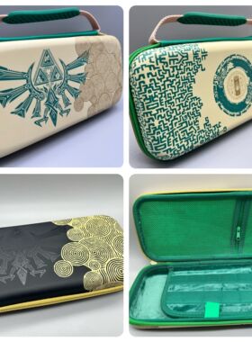 王国之泪塞尔达收纳包Switch任天堂收纳包保护壳NS配件OLED卡盒