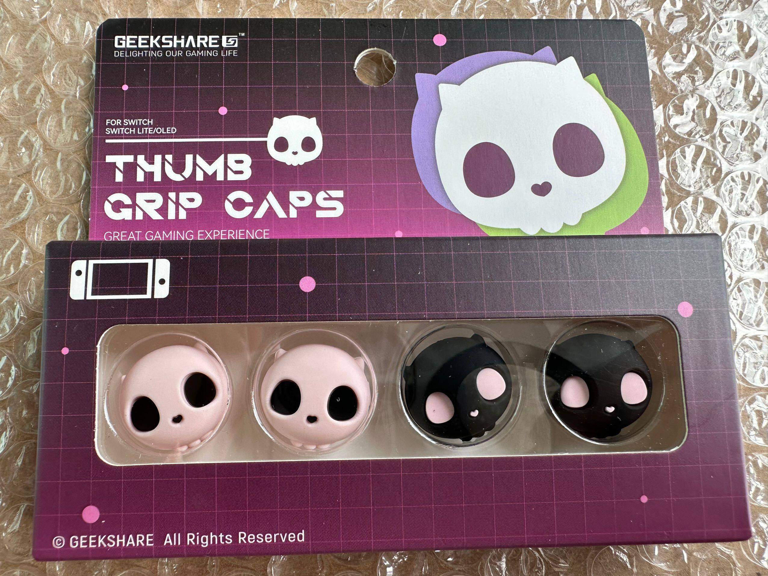 스위치 로커 캡 NS 실리콘 귀여운 해골 키 캡 OLED 핸들 보호 캡 라이트 액세서리가 매우 필요합니다