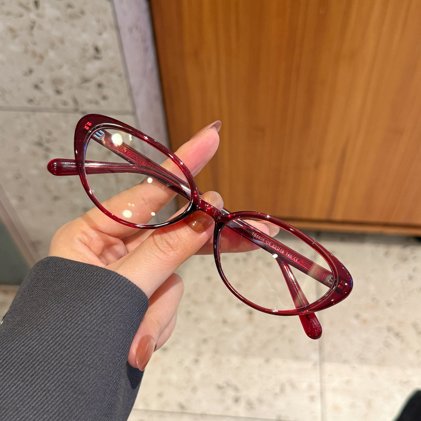 素颜女全框TR90猫眼防蓝光眼镜架