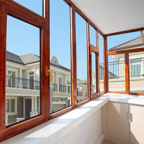 上海断桥铝门窗平开阳台落地窗户