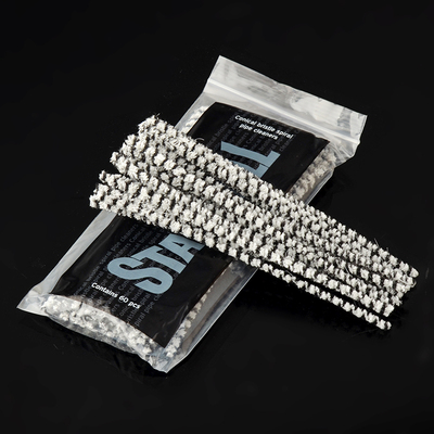 STANWELL史丹威双色硬通条烟斗清洁工具烟斗棉签60支装男士配件