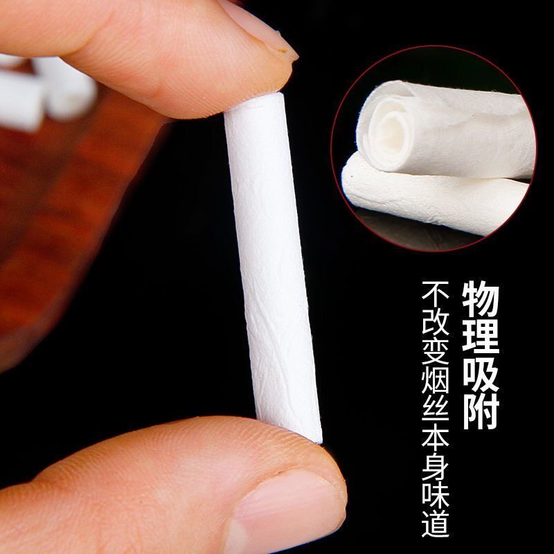 烟嘴过滤棉芯6/8mm一次性过滤器烟嘴过滤芯香菸过滤嘴过滤棉芯