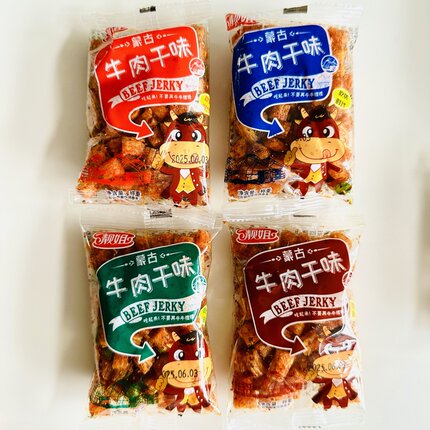 靓姐辣条蒙古牛肉干味调味面制品儿时休闲回忆零食怀旧童年小吃