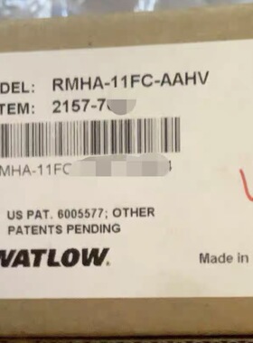 全新瓦特龙温控 RMHA-11FC-AAHV未拆封