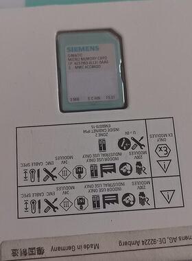 议价6es7953-8LL31-0AA0 储存卡 2Mb 工控自动化设备配件维修