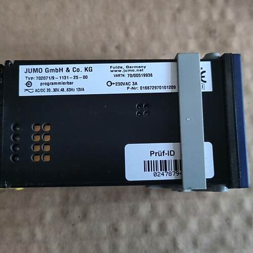 议价702071/9-1131-25-00 JUMO久茂可编程温控器维修