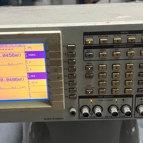 议价VP-7725B 音频分析仪 松下Panasonic 电子测试仪器维修