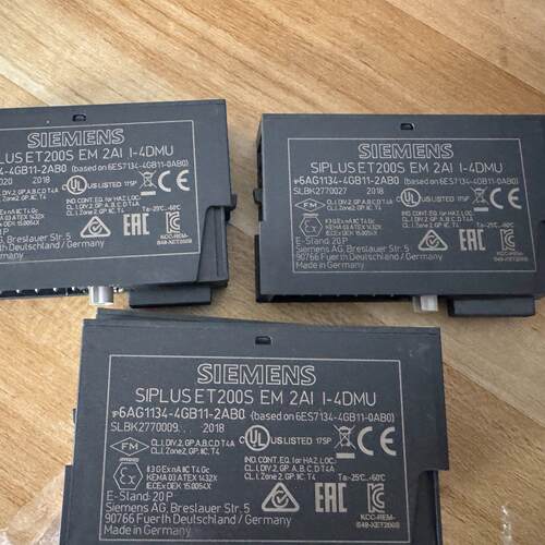 议价6AG1134-4GB11-2AB0 工控模块 SIPLUS ET200S EM 2AI维修