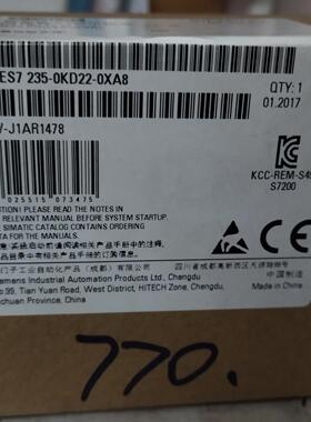 议价6ES7 235-0KD22-0XA8 200系列 PLC工控扩展模块维修