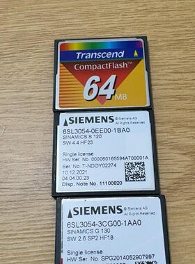 议价6SL3054-0EE00-1BA0 工控CF存储卡 64MB CompactFlash卡维修