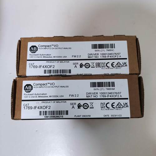 议价1769-IF4XOF2 AB PLC Compact I/O模拟输入输工控模块维修