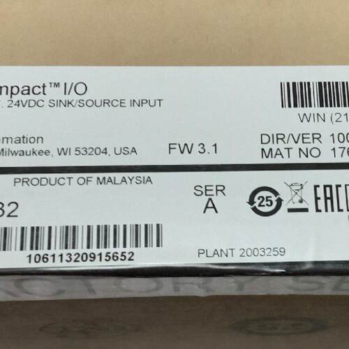 议价1769-IQ32 Compact I/O 24VDC输入模块 工控自动化配件维修